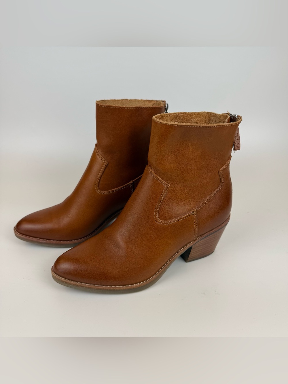 Sofft Womens Annabell Boot Bourbon Leather Size 6.5M